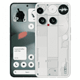 thumbnail image 1 of Nothing Phone (3) Cell Phone, 5G Unlocked Phones 512GB, Android 15, Snapdragon 8s Gen4, AI Mobile Phones with Four 50MP Cameras & AMOLED Display, 5150mAh, Glyph Interface, Smartphone White, 1 of 8