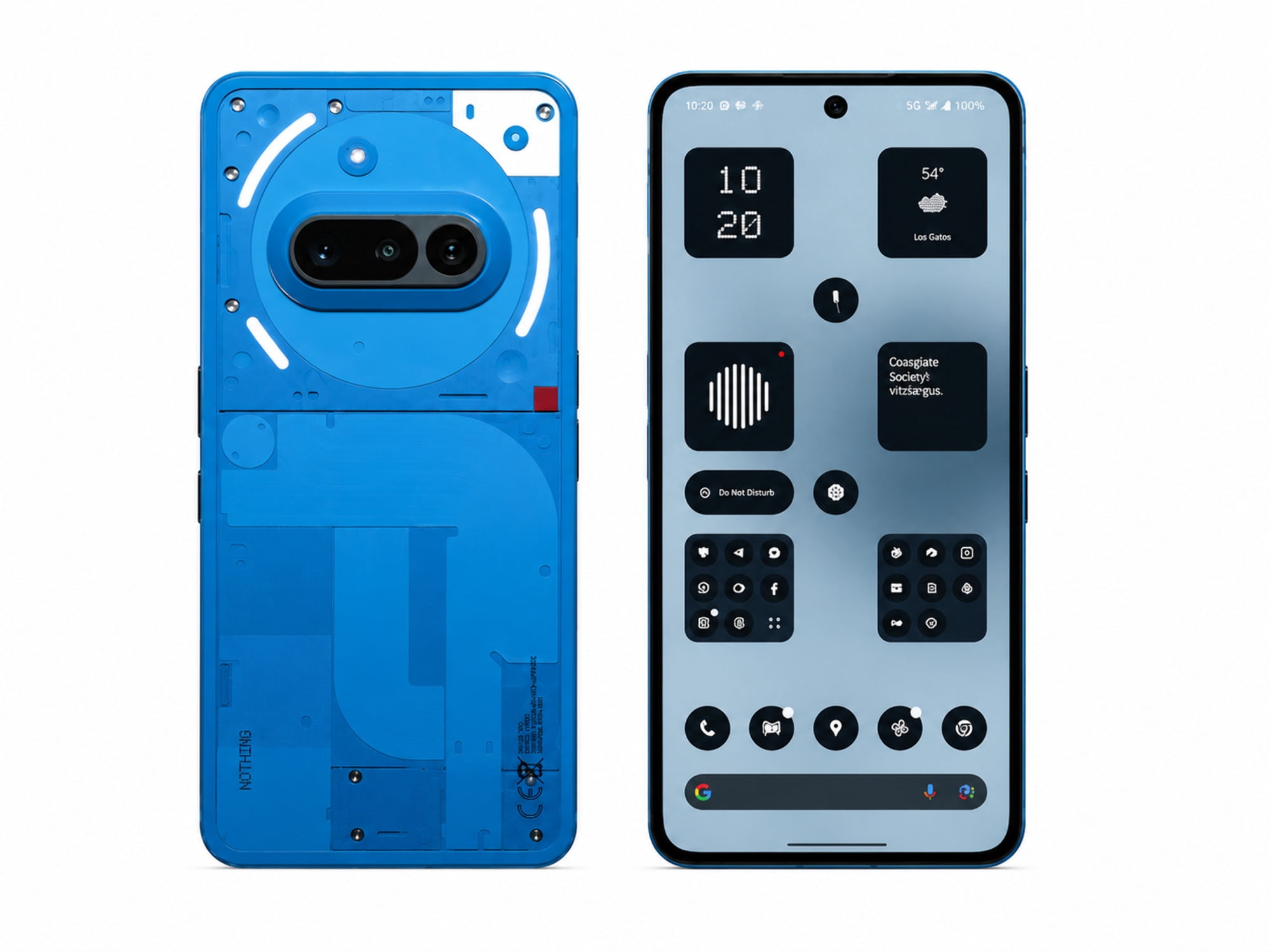 ふ*ー様 Nothing Phone (3a) Blue 12GB/256GB Nothing Phone 3a Unlocked 5G Smartphones