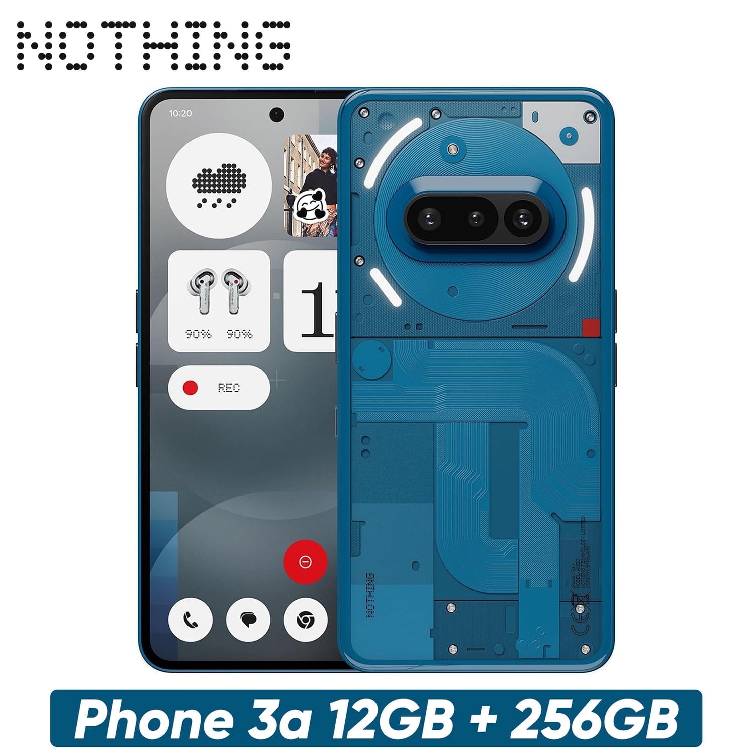 Nothing Phone (3a) 5G Unlock Smartphone, 6.77