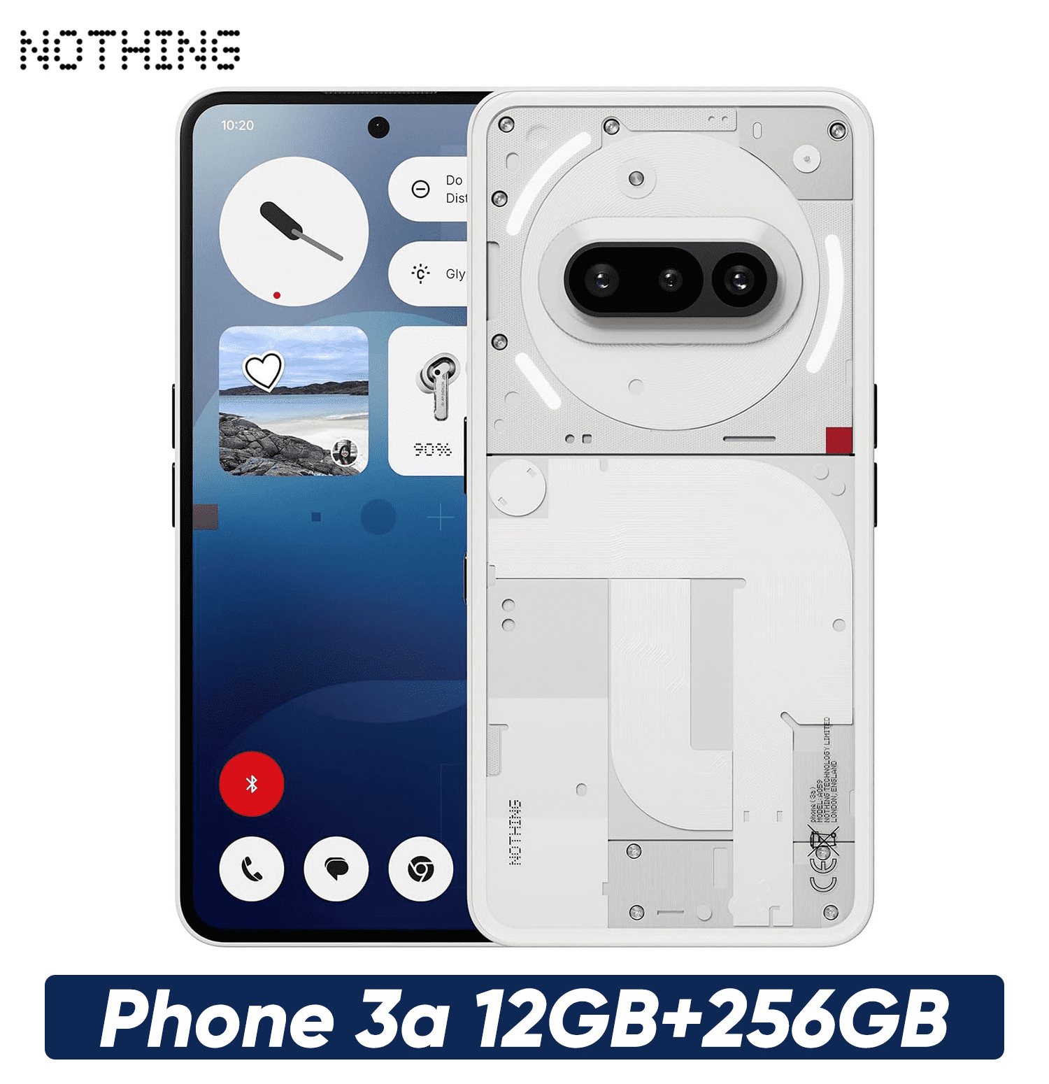 Nothing Phone (3a) 5G Smartphone, 6.77
