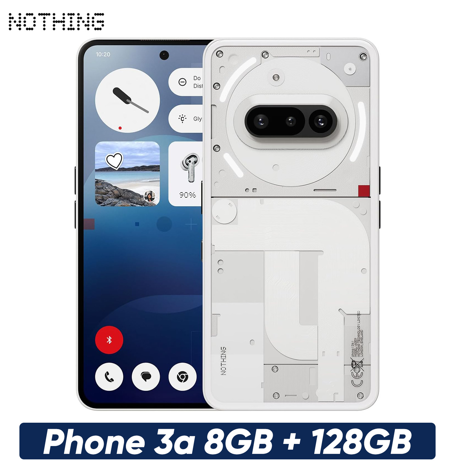 Nothing Phone (3a) 8+128GB ホワイト Nothing Phone (3a) 8+128GB ホワイト Amazon | Nothing Phone