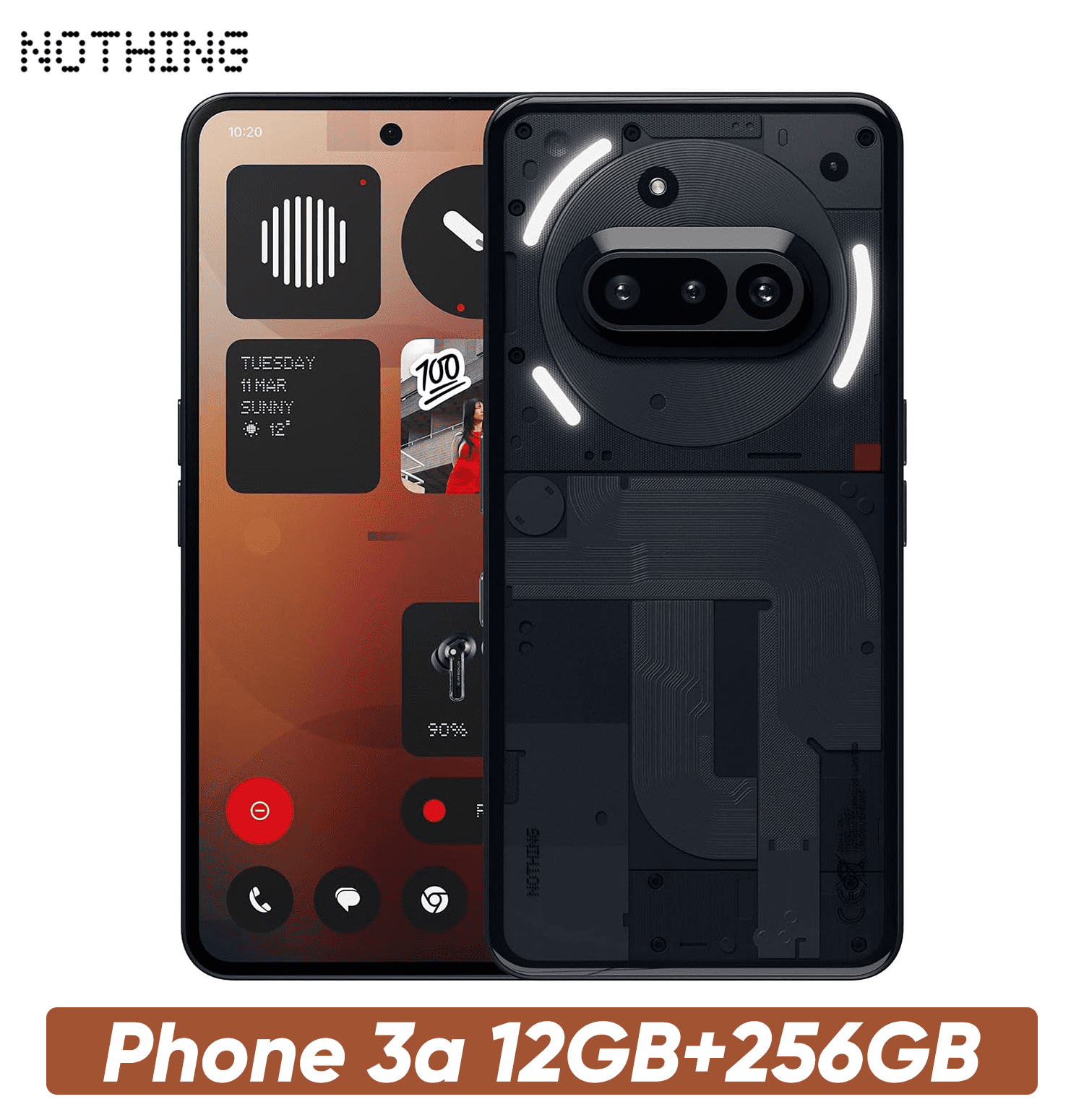 S*o様 Nothing Phone (3a) 12GB/256GB Nothing Phone 3a 5G Dual SIM 256GB ROM 12GB RAM GSM Unlocked