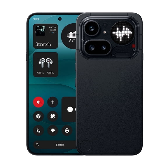 Nothing Phone (4a) Pro Cell Phone 2026 New, Unlocked Android 16 Smartphone, Triple-Lens Camera, AI Photo Edits, 6.83" 144Hz AMOLED Display, 5080mAh Battery, Dual-SIM Glyph Matrix (Black, 12+256GB)