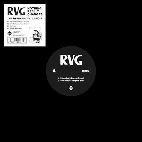 RVG Nothing Really Changes: The Remixes (Vinyl Record) 12" EP