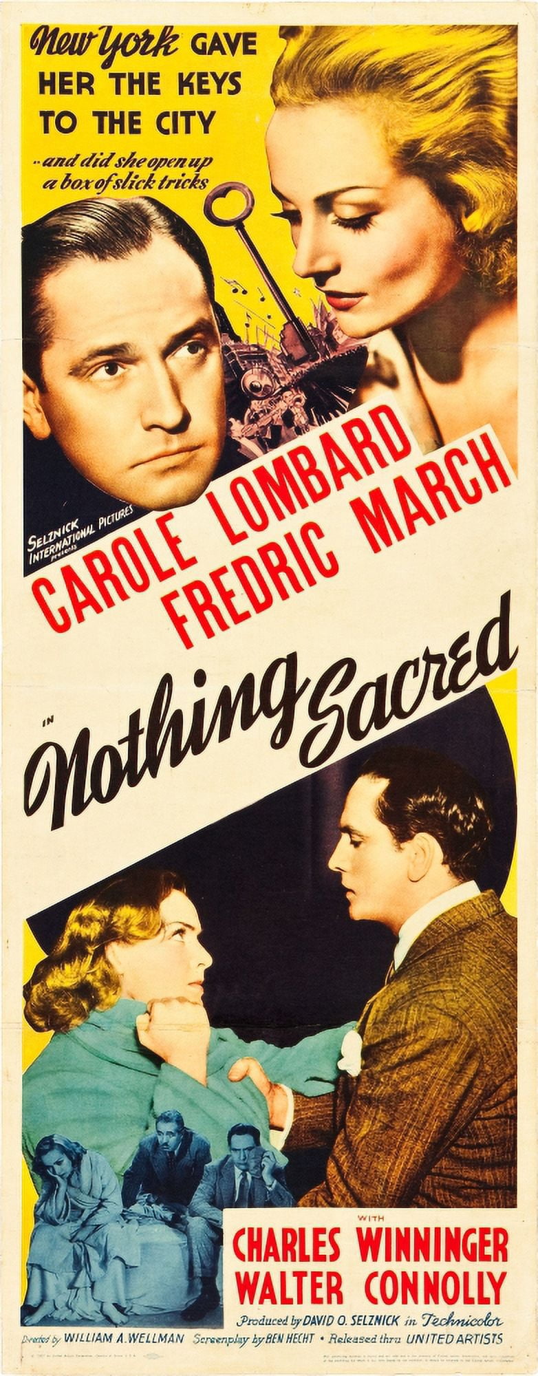 Nothing Sacred Canvas Art -  (11 x 17)