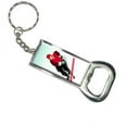 thumbnail image 1 of Nothing Specific Ice Hockey Player Red Keychain Bottle Bottlecap Opener, 1 of 1