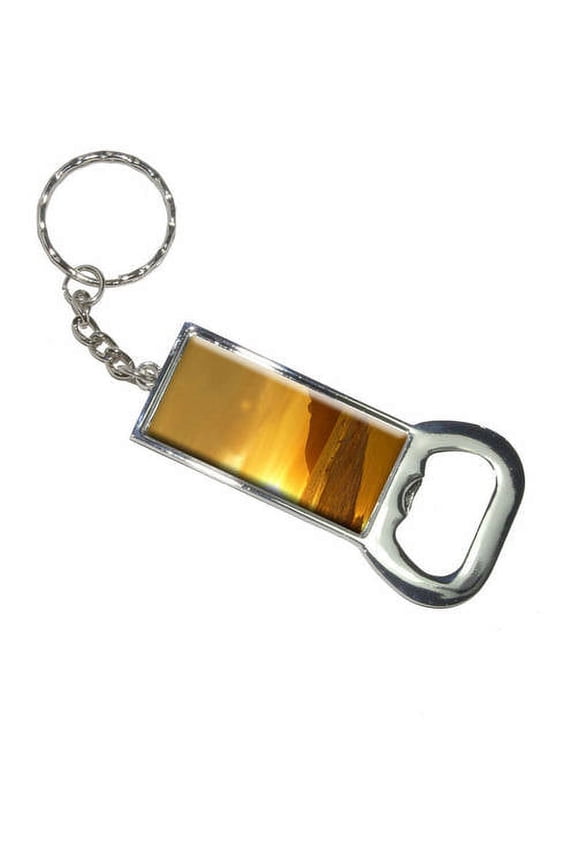 Rio De Janeiro Beach Brazil Keychain Bottle Bottlecap Opener