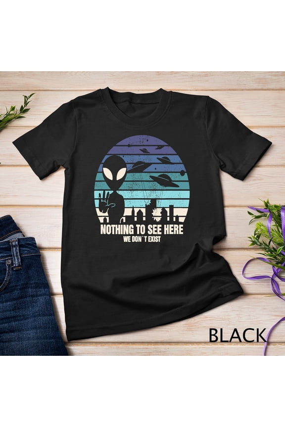 Nothing To See Here Ufo Alien Roswell T-Shirt