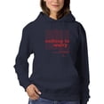 thumbnail image 1 of Nothing To Worry Hoodie Women -Image by Shutterstock, Female Medium, 1 of 4