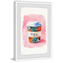 Nothing but Happy Framed Painting Print
