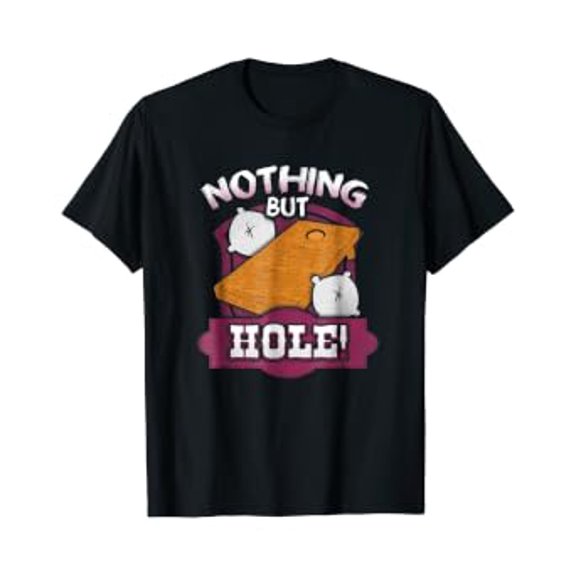 Nothing but hole Cornhole tshirt - Backyard Games tshirt