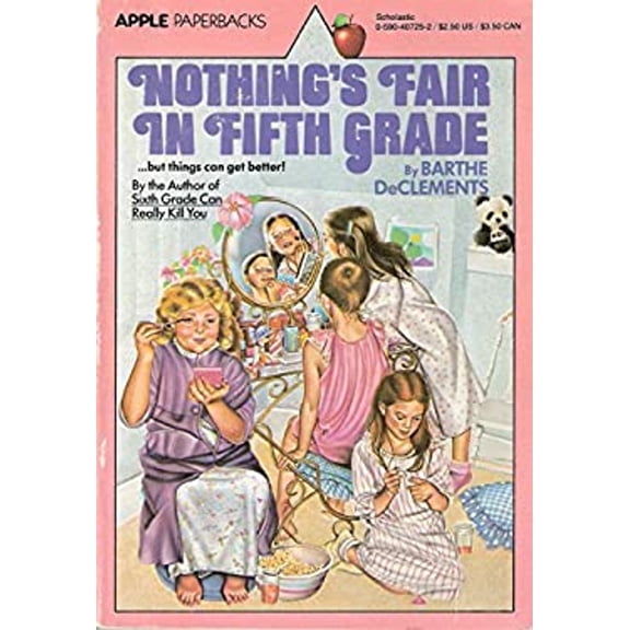 Pre-Owned Nothing's Fair in Fifth Grade by Barthe DeClements (Paperback)