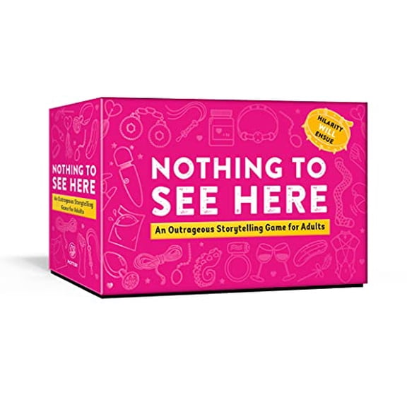 Pre-Owned Nothing to See Here: A Storytelling Card Game for Adults Paperback