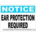 thumbnail image 1 of Notice Ear Protection Required Sign, 1 of 1