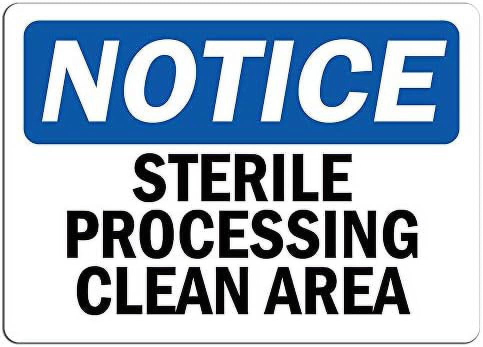 notice-processing-clean-area-sign-label-decal-sticker-store-sign