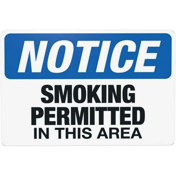 Notice Visitors Report To Field Office Metal Warning Sign, Business Security Tin Signs, Cautions Safety for Workplace Offices Outdoor Areas Wall Decor 12" x 8"