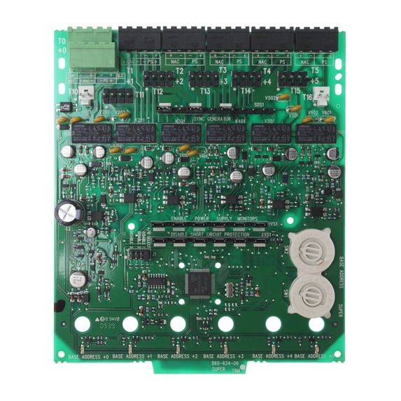 Notifier XP6-C Six Circuit Supervised Control Board Module