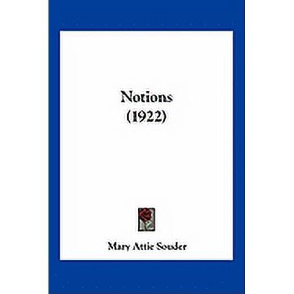 Notions (1922) (Paperback)