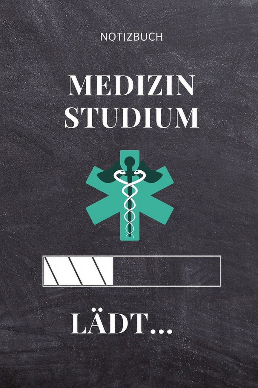Notizbuch Medizin Studium lädt... A5 Notizbuch PUNKTIERT witziger