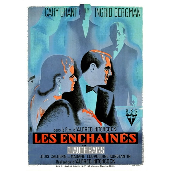 Notorious Movie Poster Masterprint