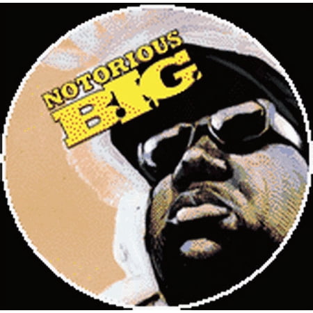 Notorious BIG Martinez Rime Button NB3289