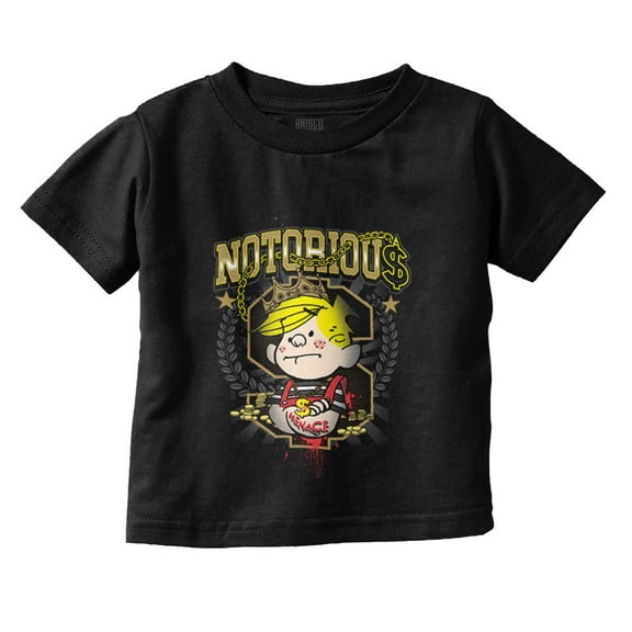 Notorious Dennis The Menace Joke Youth T Shirt Tee Boys Infant Toddler Brisco Brands 6M