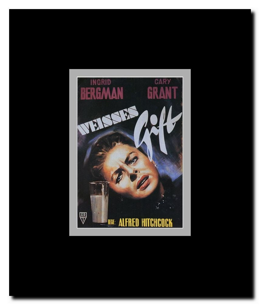 Notorious Framed Movie Poster