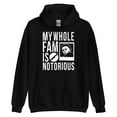 thumbnail image 1 of Notorious Michael Hoodie (Black/White), 1 of 1