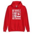 thumbnail image 1 of Notorious Michael Hoodie (Red/White), 1 of 1
