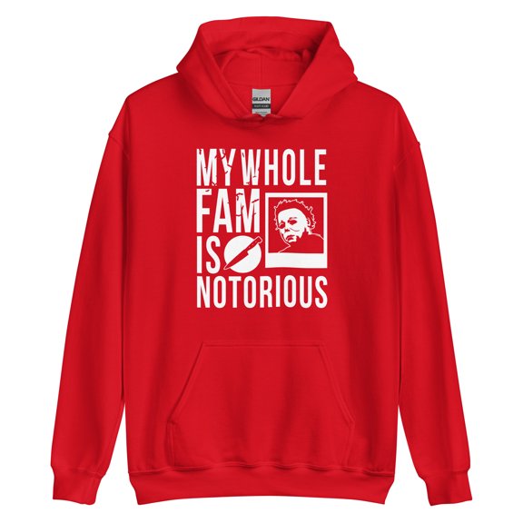 Notorious Michael Hoodie (Red/White)
