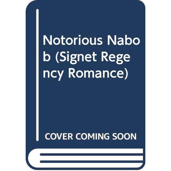 Pre-Owned The Notorious Nabob (Signet Regency Romance) Paperback