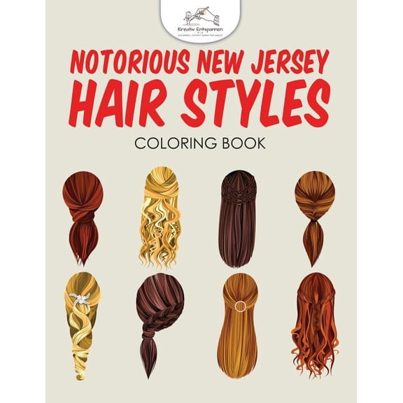 Notorious New Jersey Hair Styles Coloring Book (Paperback)