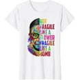 thumbnail image 1 of Notorious RBG Ruth Bader Ginsburg Not Fragile Like a Flower T-Shirt, 1 of 3