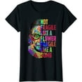 thumbnail image 1 of Notorious RBG Ruth Bader Ginsburg Not Fragile Like a Flower T-Shirt, 1 of 3