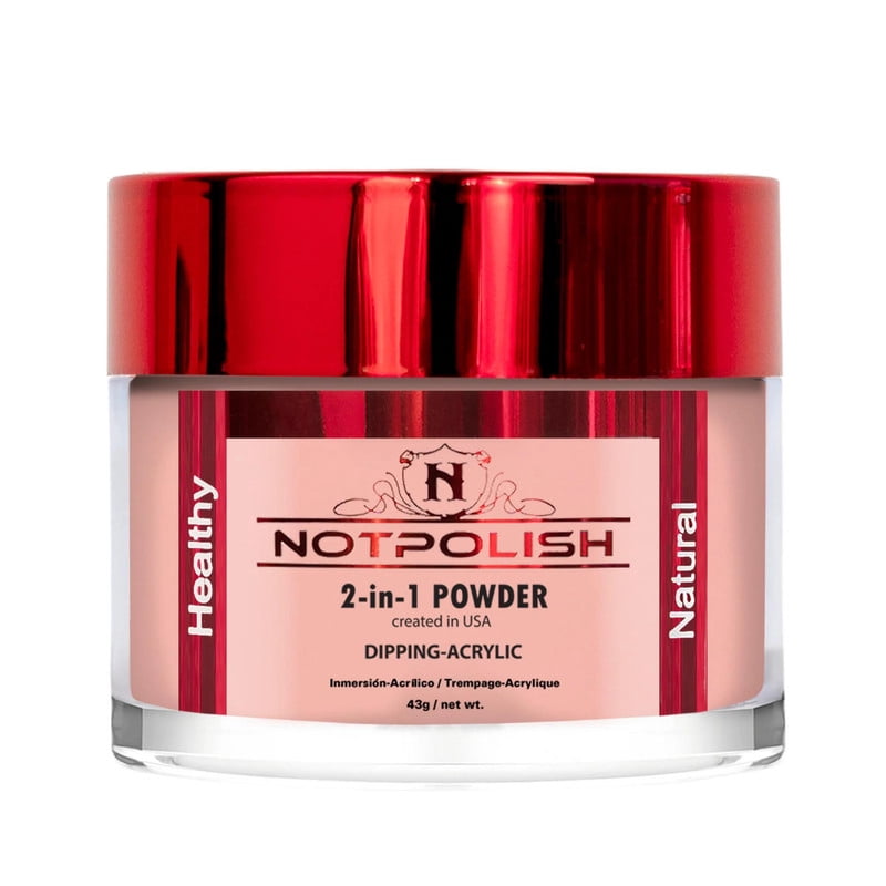 NotPolish 2 in1 Acrylic & Dipping Powder, Nude Panther, 2 oz