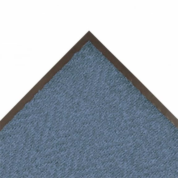 Notrax 105R0048BU 4 x 60 ft. Low Profile Light Weight Chevron Floor Runner Mat, Slate Blue