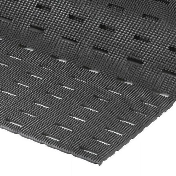 Notrax 550-420S0023BL 2 x 3 ft. 420 Cushion-Dek Anti-Fatigue Drainage Floor Mat&#44; Black
