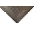 thumbnail image 1 of Antifatigue Mat, 5 ft. L x 3 ft. W, 1/2" Thickness, Vinyl, Marble, Black/White, 1 of 2