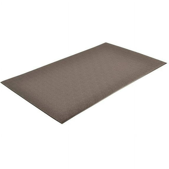 Notrax Black Static Dissipative Mat, 9 2/5 mm Thick, Sponge Foam 825S0023BL