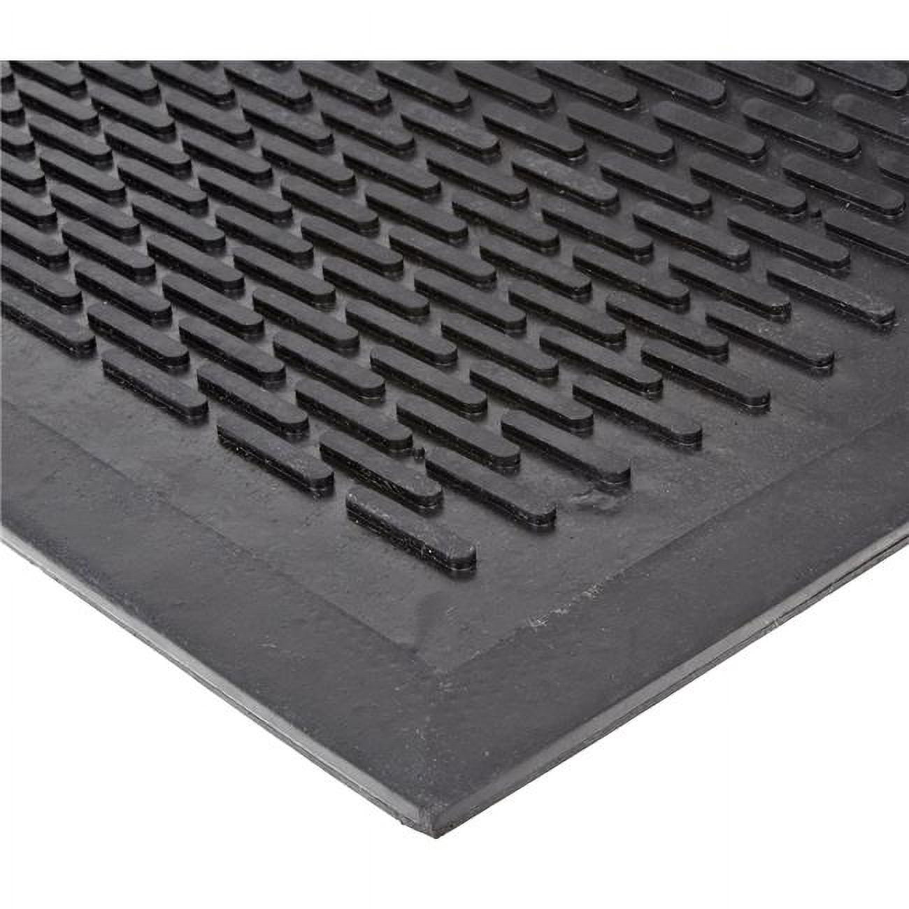 Condor Antislip Floor Mat,Black,3ft. x 5ft. 49Y301