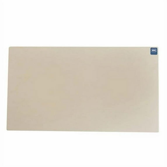 Notrax 550-T45S3048BF 0.75 x 48 x 72 in. NSF Rubber Rectangle Sani-Tuff Cutting Board T45, Buff