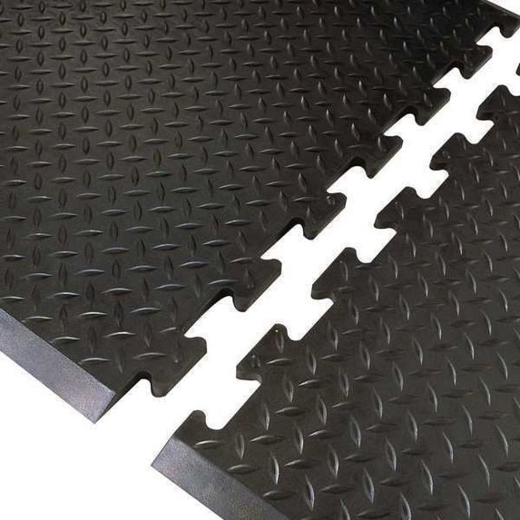 Notrax Antifatigue Mat,Black,3ft. x 2ft. 7" 545M3631BL