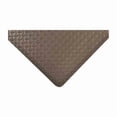 thumbnail image 1 of Antifatigue Mat, 12 ft. L x 3 ft. W, 1" Thickness, Vinyl, Diamond Plate, Black, 1 of 1