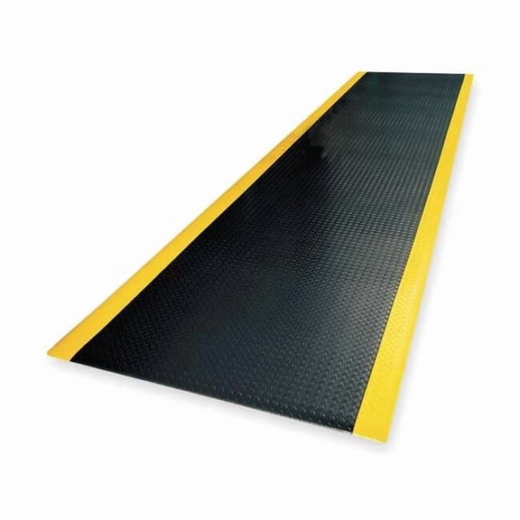 Notrax Antifatigue Runner,Black,2ft. x 26ft. 419S0226BY