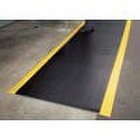 Antifatigue Mat, 12 ft. L x 3 ft. W, 1/2" Thickness, Closed Cell PVC Foam, Diamond Plate