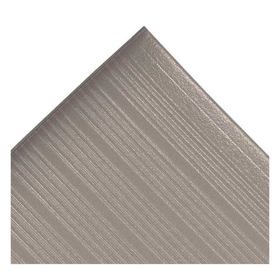 Notrax Antifatigue Runner,Gray,2ft. x 60ft. 410R0324GY