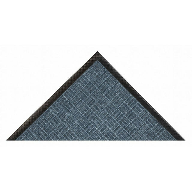 Notrax Carpeted Entrance Mat,Blue,3ft. x 5ft.  167S0035BU