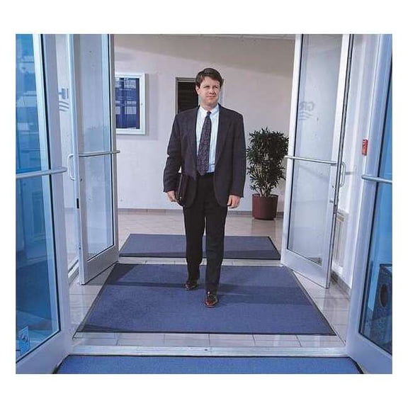 Notrax Carpeted Entrance Mat,Gray,3ft. x 5ft. 231S0035CH