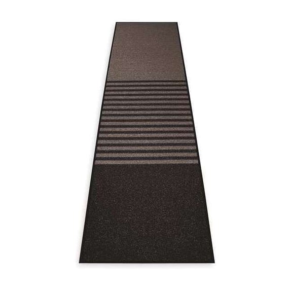 Notrax Carpeted Runner,Charcoal,3ft. x 12ft. 137S0312BL