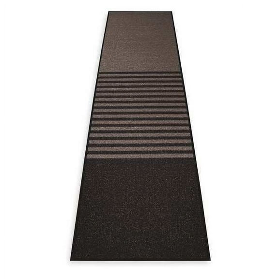 Notrax Carpeted Runner,Charcoal,3ft. x 12ft. 137S0312BL